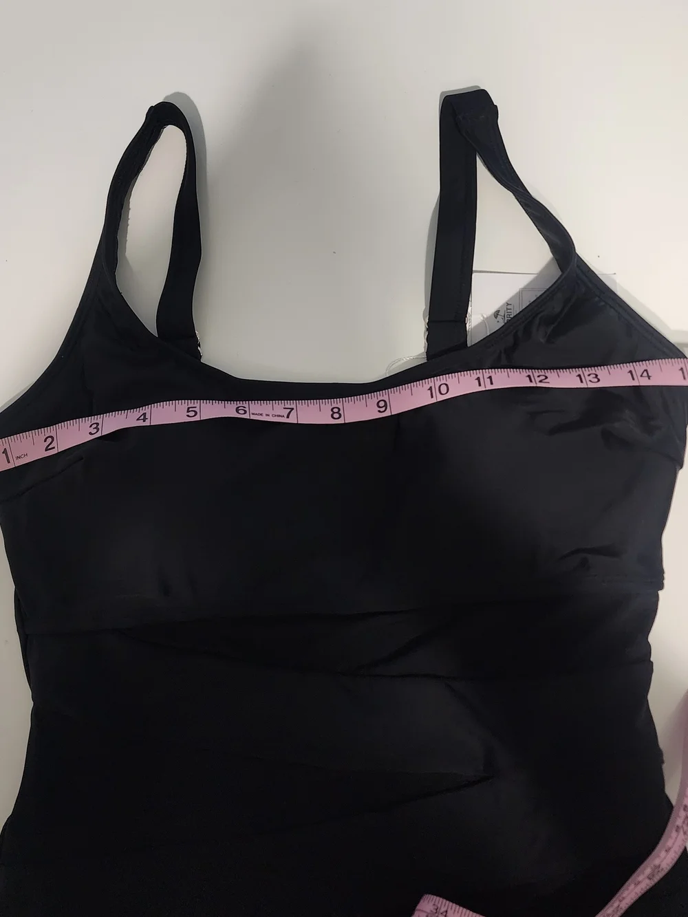 Classic Black One-Piece Swimsuit - Sleek Scoop Neck